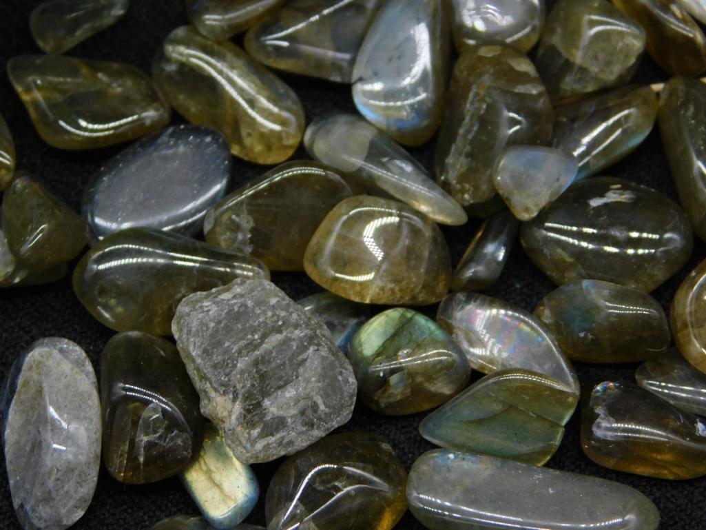 LABRADORITE ROCK STONE LAPIDARY SPECIMEN - 2