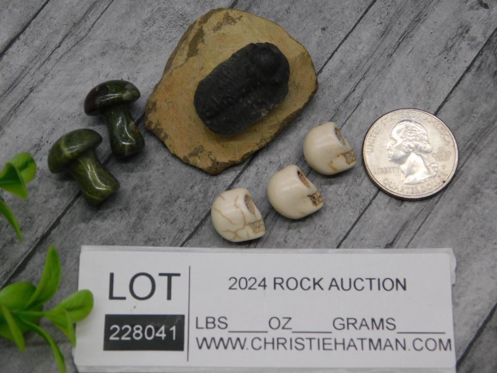 MIXED LOT ROCK STONE LAPIDARY SPECIMEN - 2