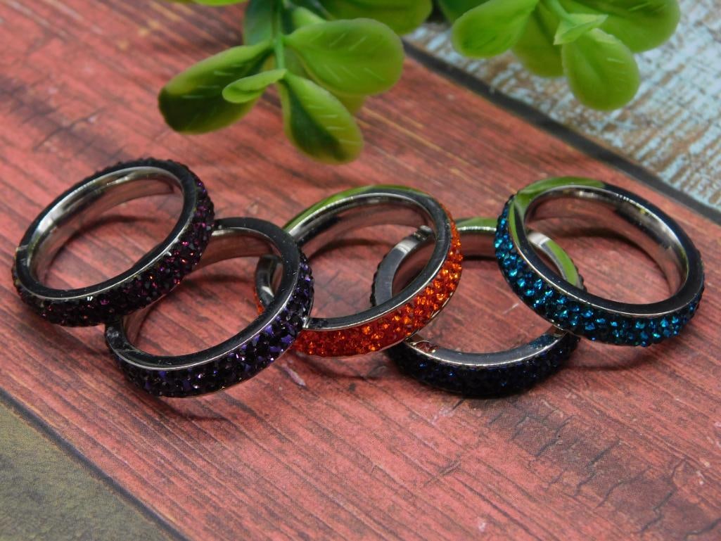 STONE RINGS ROCK STONE LAPIDARY SPECIMEN: STONE RINGS ROCK STONE LAPIDARY SPECIMEN