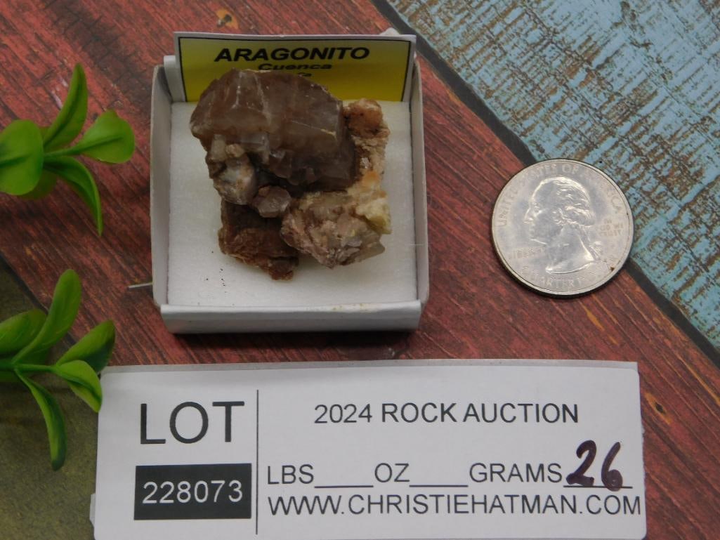 ARAGONITE ROCK STONE LAPIDARY SPECIMEN - 3