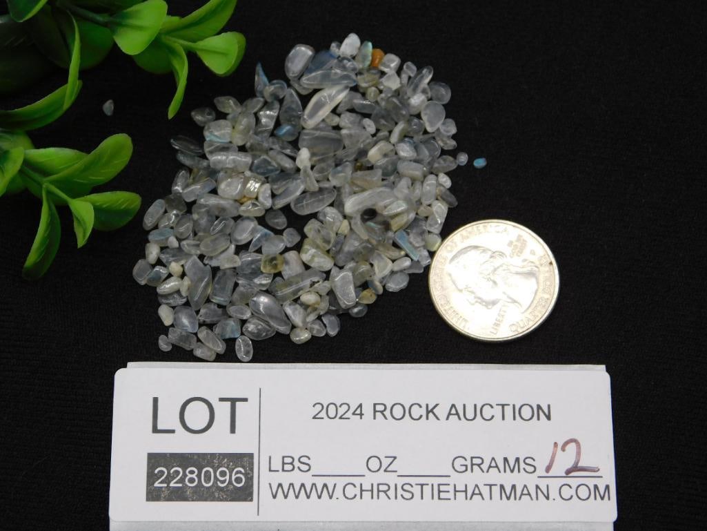 LABRADORITE ROCK STONE LAPIDARY SPECIMEN - 3