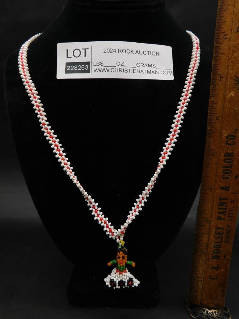 SEED BEAD NECKLACE - 3