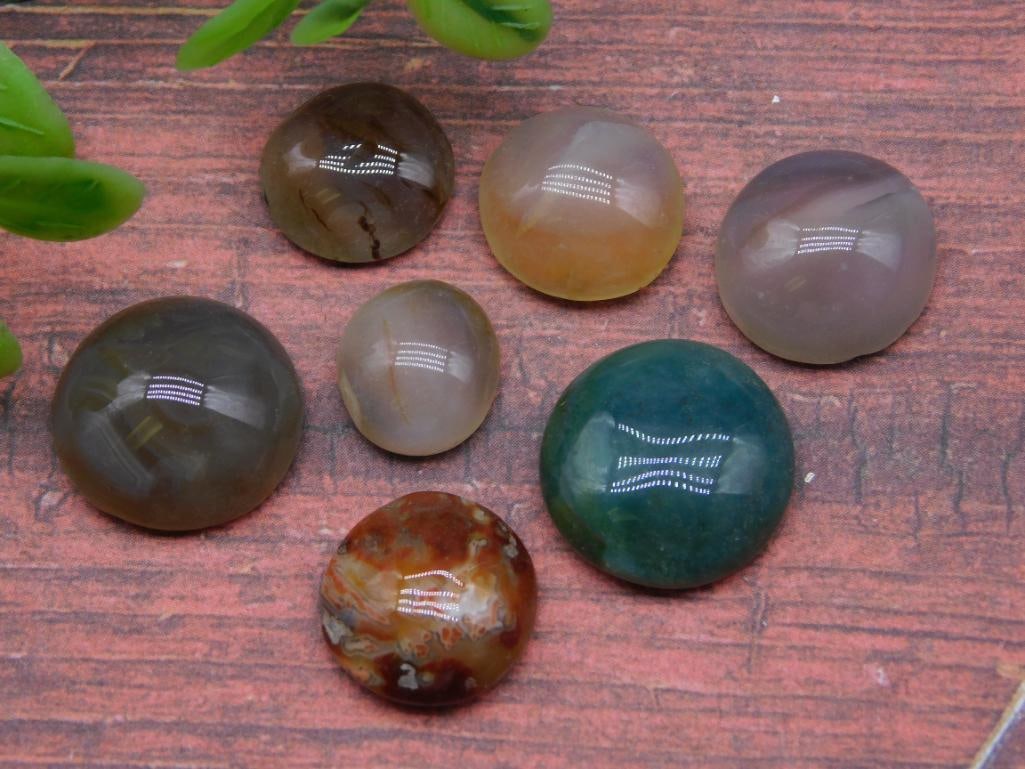 TUMBLED STONES ROCK STONE LAPIDARY SPECIMEN: TUMBLED STONES ROCK STONE LAPIDARY SPECIMEN