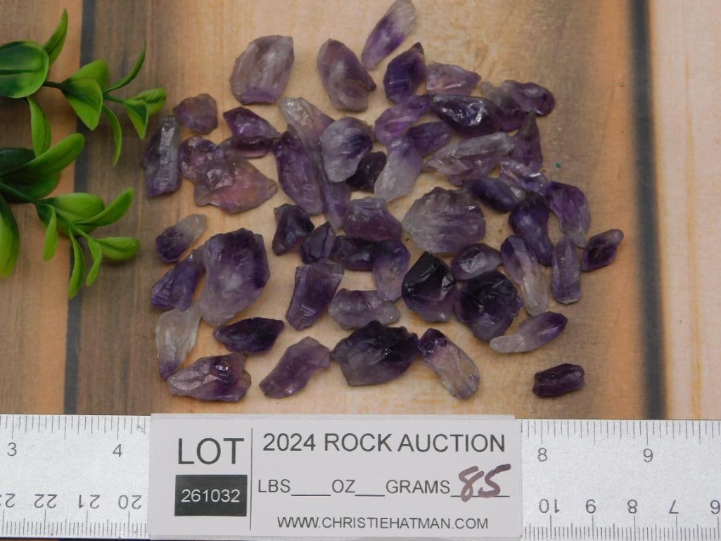 AMETHYST ROCK STONE LAPIDARY SPECIMEN - 3