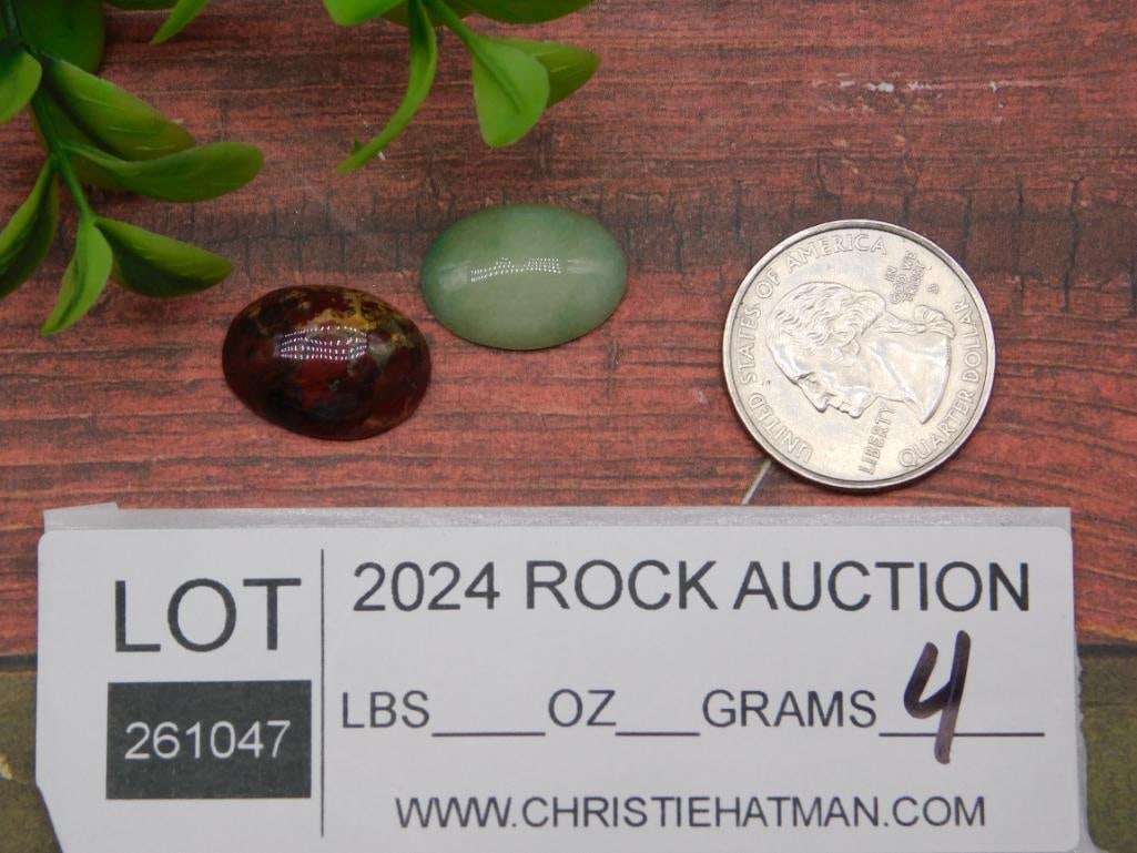 CABOCHONS ROCK STONE LAPIDARY SPECIMEN - 2