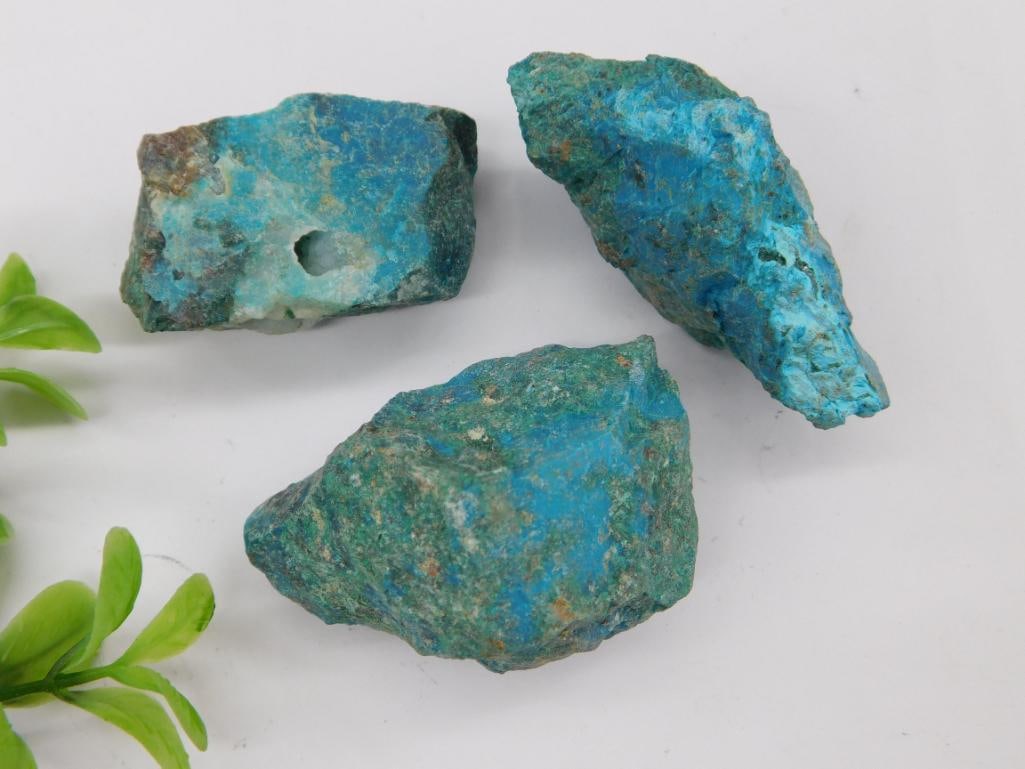 Chrysocolla ROCK STONE LAPIDARY SPECIMEN: Chrysocolla ROCK STONE LAPIDARY SPECIMEN