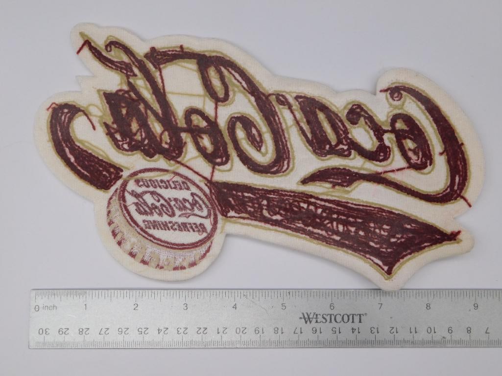 COCA-COLA ADVERTISING COKE EMBROIDERY PATCH - 2