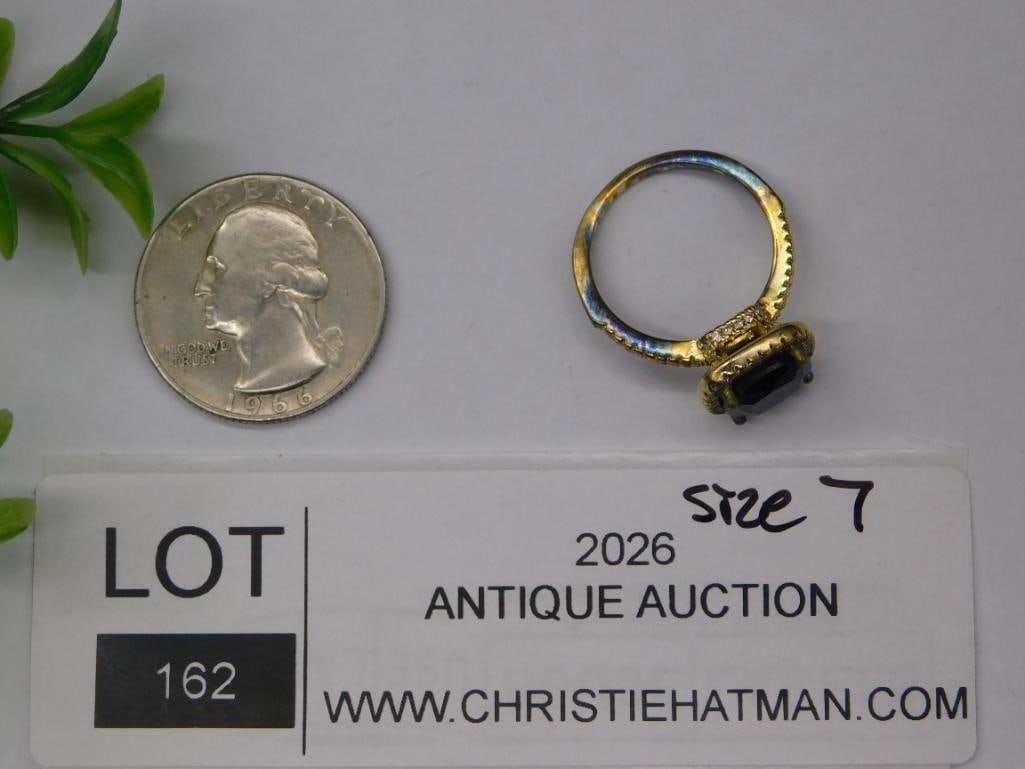 STONE RING ROCK STONE LAPIDARY SPECIMEN - 2