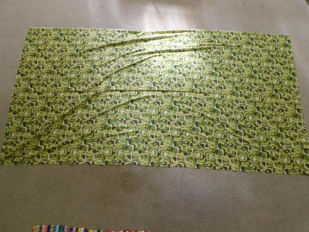 VINTAGE FABRIC 9X5 ANTIQUE: VINTAGE FABRIC 9X5 ANTIQUE