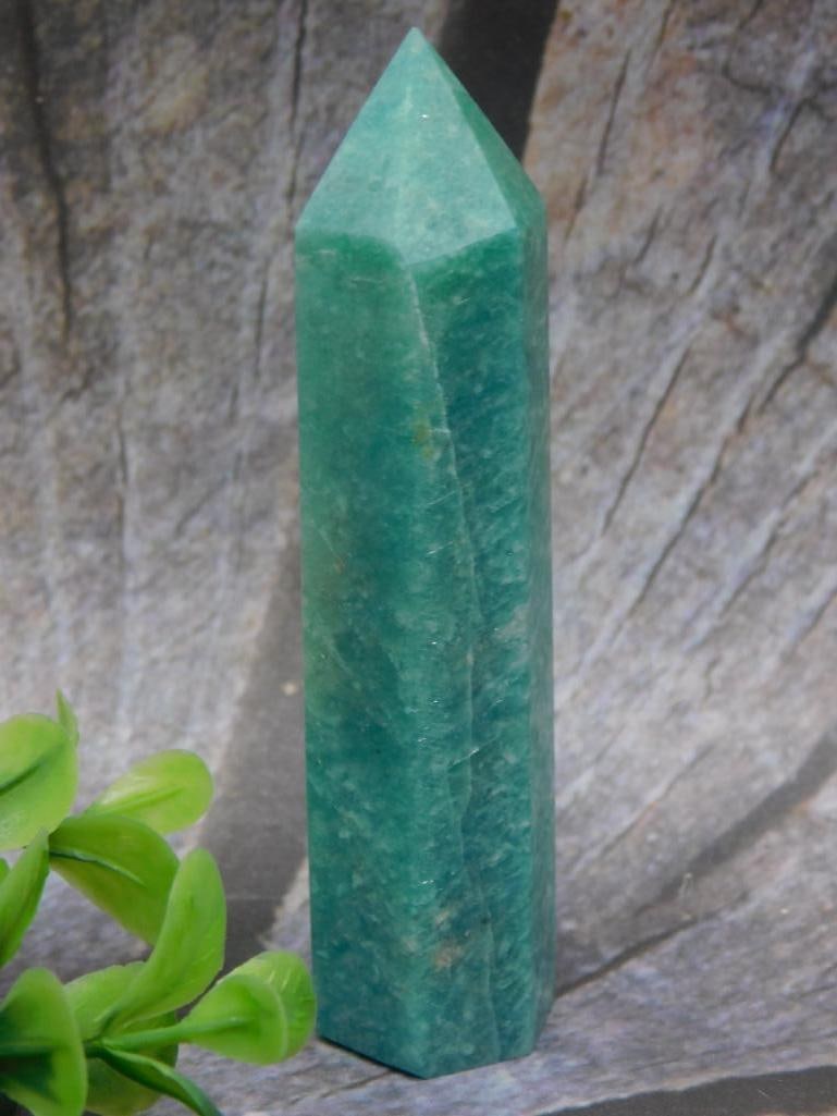 AMAZONITE TOWER ROCK STONE LAPIDARY SPECIMEN: AMAZONITE TOWER ROCK STONE LAPIDARY SPECIMEN