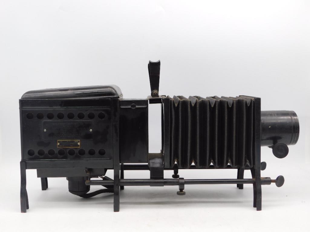 BAUSCH AND LOMB STEREOPTICON PROJECTOR VINTAGE ANTIQUE: BAUSCH AND LOMB STEREOPTICON PROJECTOR VINTAGE ANTIQUE