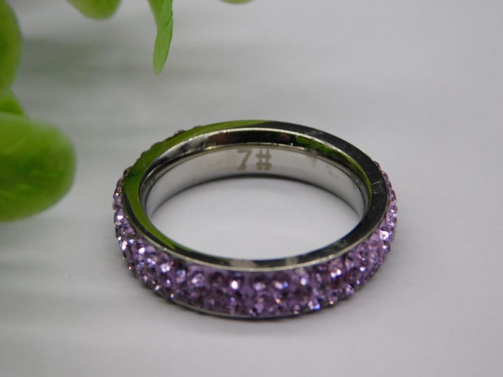 STONE RING ROCK STONE LAPIDARY SPECIMEN: STONE RING ROCK STONE LAPIDARY SPECIMEN