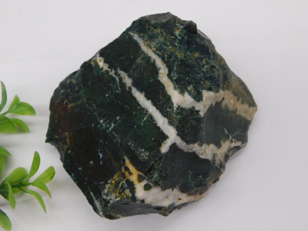 ZEBRA ROCK STONE LAPIDARY SPECIMEN: ZEBRA ROCK STONE LAPIDARY SPECIMEN