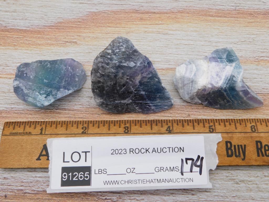 FLUORITE ROCK STONE LAPIDARY SPECIMEN - 2
