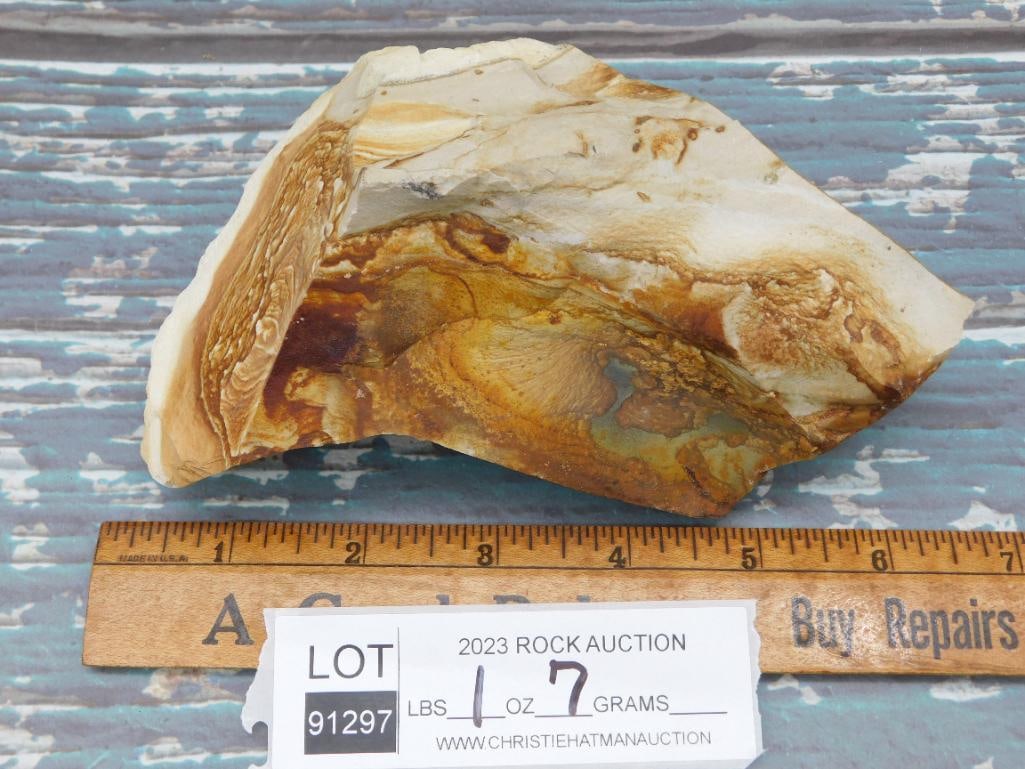 JASPER ROCK STONE LAPIDARY SPECIMEN - 2