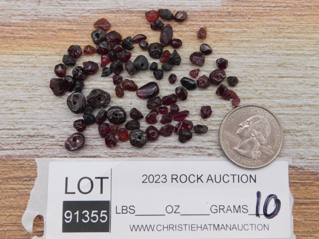 GARNET ROCK STONE LAPIDARY SPECIMEN - 2