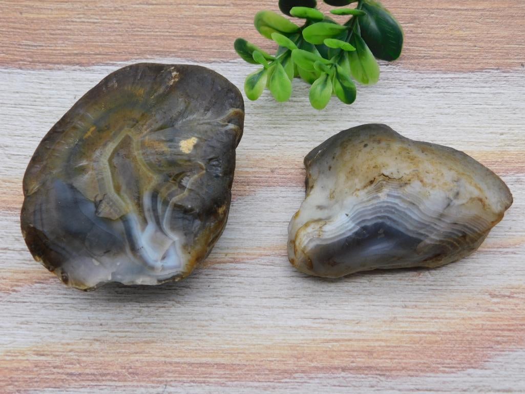 BRAZILIAN AGATE ROCK STONE LAPIDARY SPECIMEN: BRAZILIAN AGATE ROCK STONE LAPIDARY SPECIMEN