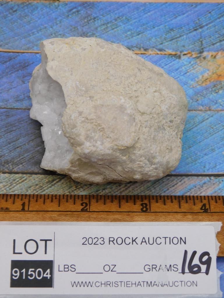 GEODE ROCK STONE LAPIDARY SPECIMEN - 2