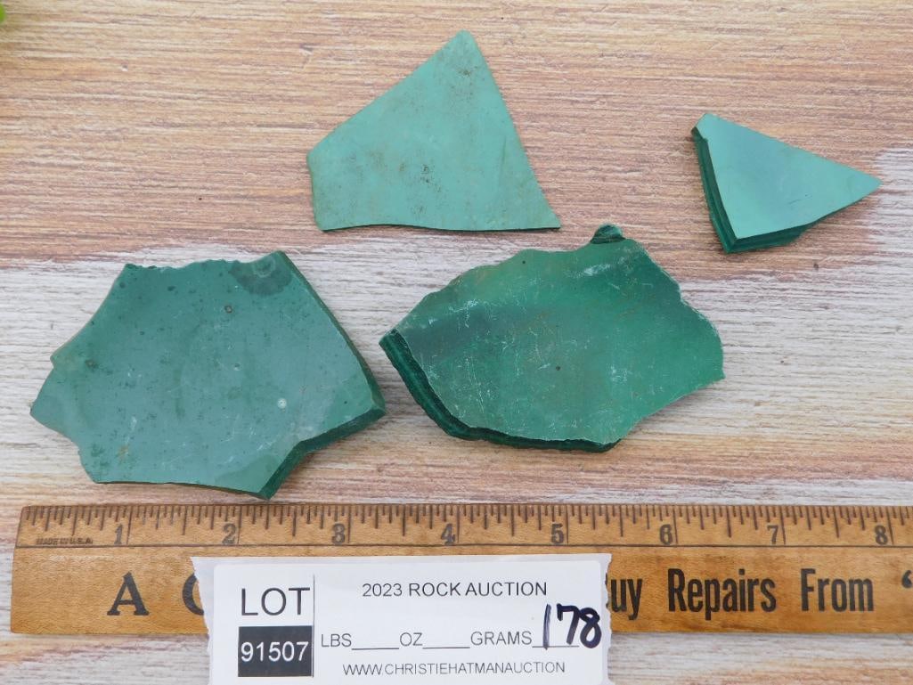 MALACHITE ROCK STONE LAPIDARY SPECIMEN - 2