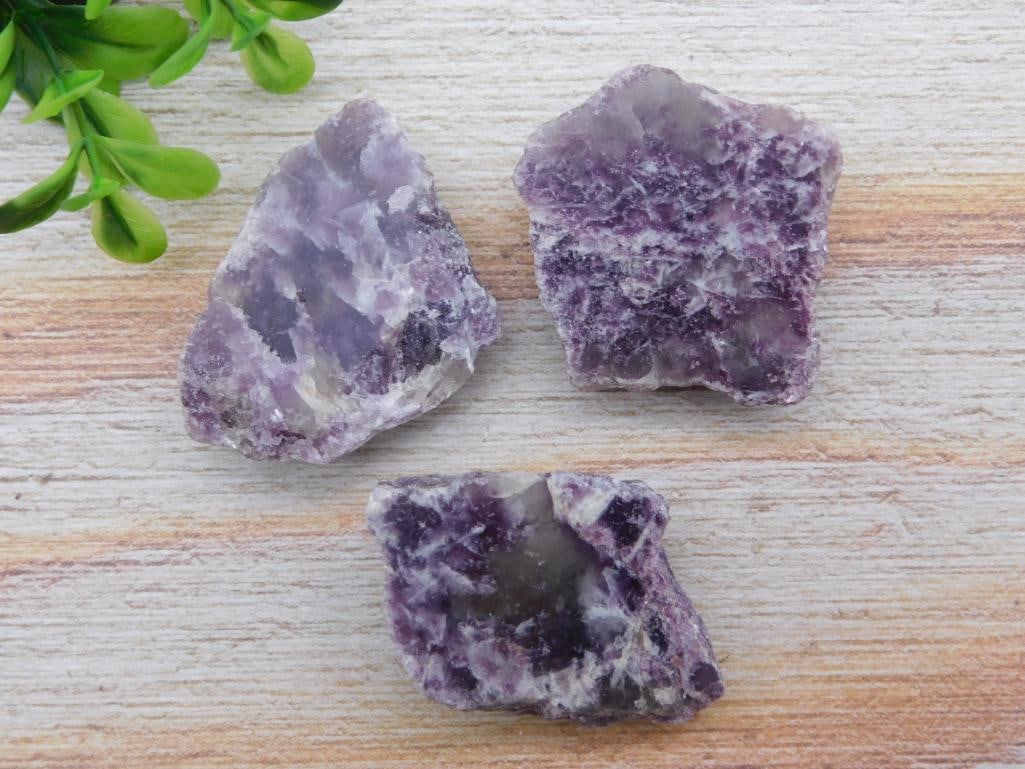 LEPIDOLITE ROCK STONE LAPIDARY SPECIMEN