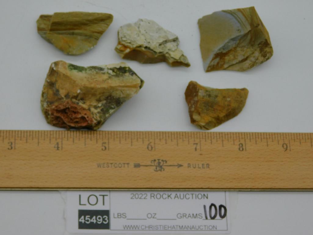 JASPER ROCK STONE LAPIDARY SPECIMEN - 2
