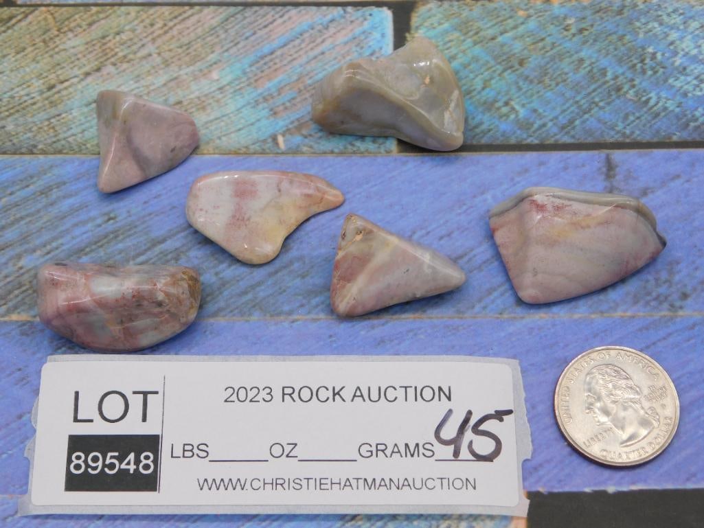 MOZARKITE ROCK STONE LAPIDARY SPECIMEN - 2