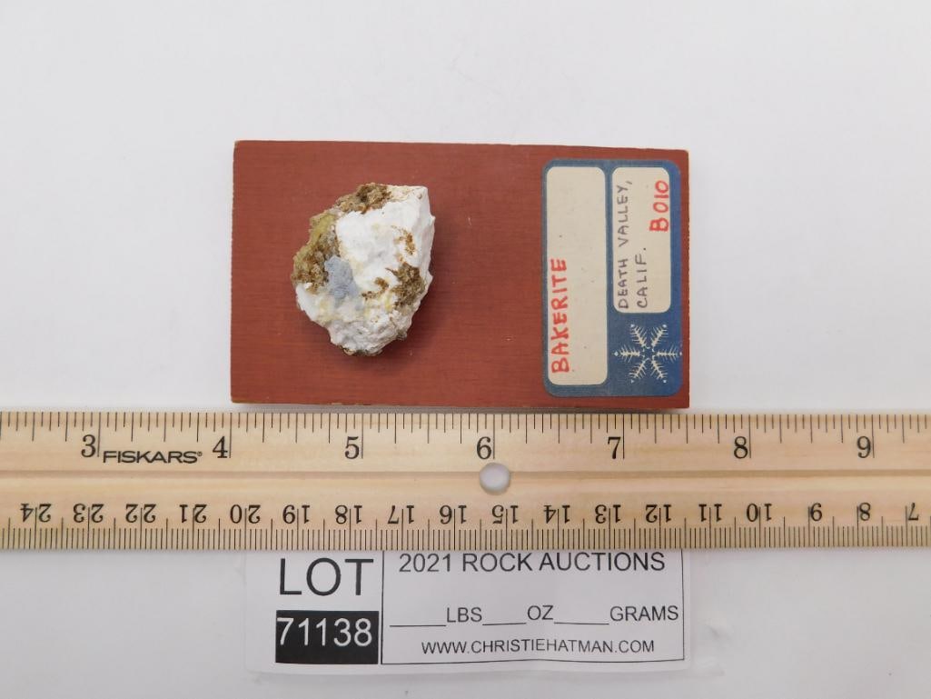 BAKERITE ROCK STONE LAPIDARY SPECIMEN - 4