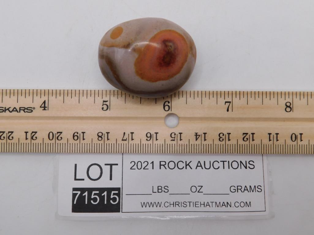 POLYCHROME JASPER ROCK STONE LAPIDARY SPECIMEN - 3