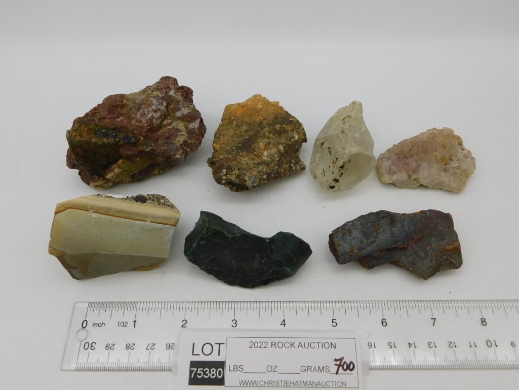 MIXED ROCK STONE LAPIDARY SPECIMEN - 2