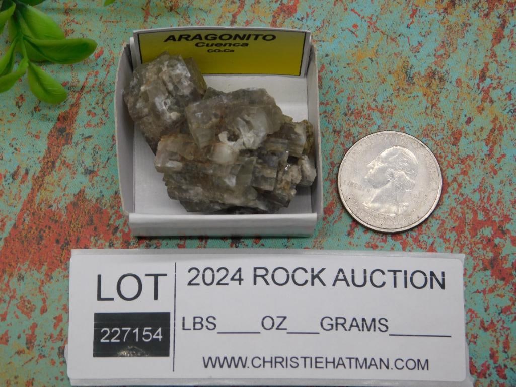 ARAGONITE ROCK STONE LAPIDARY SPECIMEN - 3