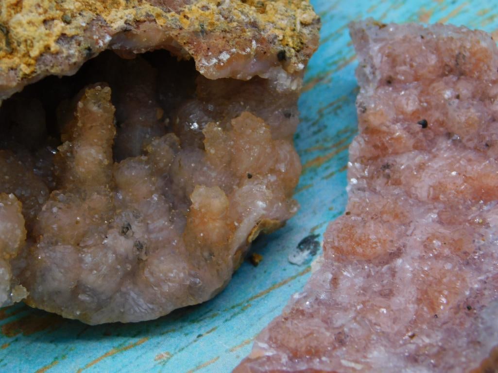 CAVE GEODE ROCK STONE LAPIDARY SPECIMEN - 2