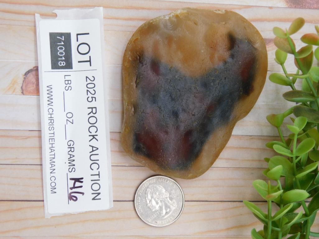Multi-Toned Agate Stone Specimen - 4