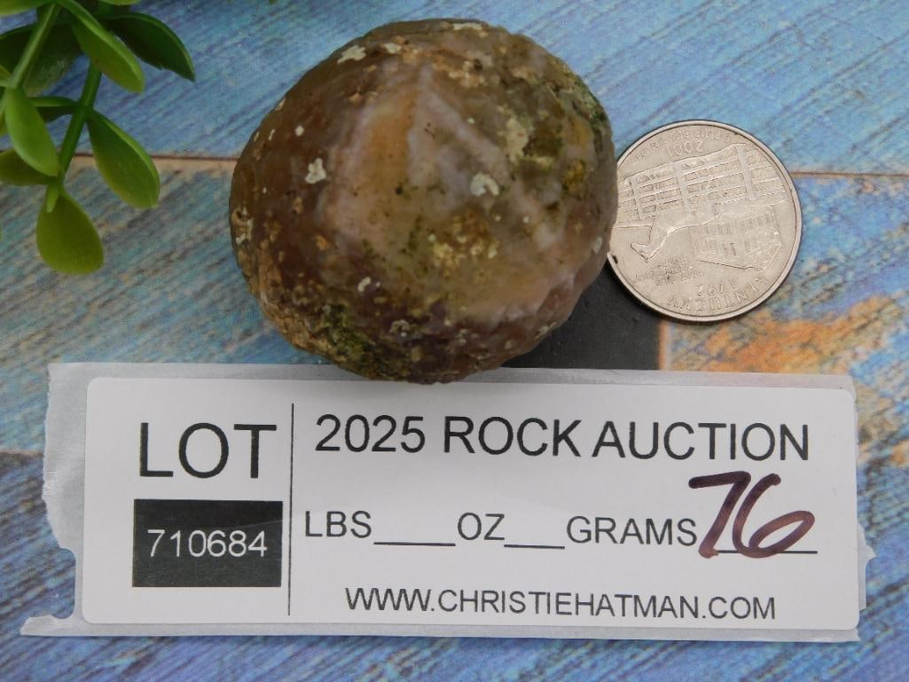 Agate Rock Stone Lapidary Specimen - 2