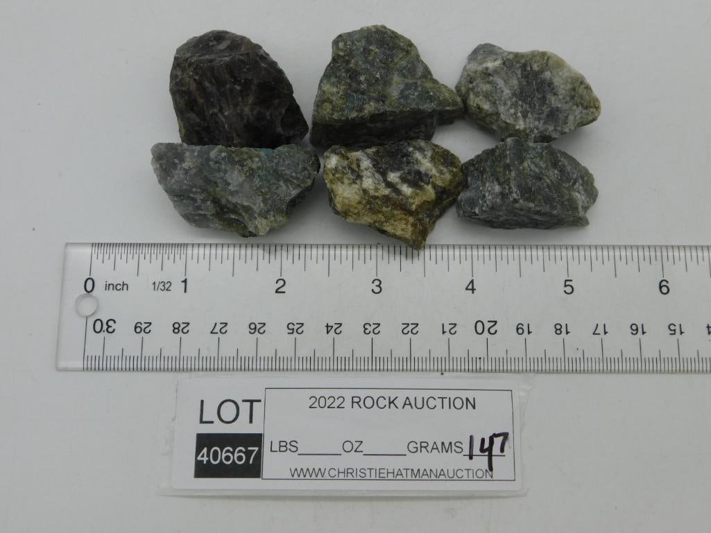 LABRADORITE ROCK STONE LAPIDARY SPECIMEN - 2