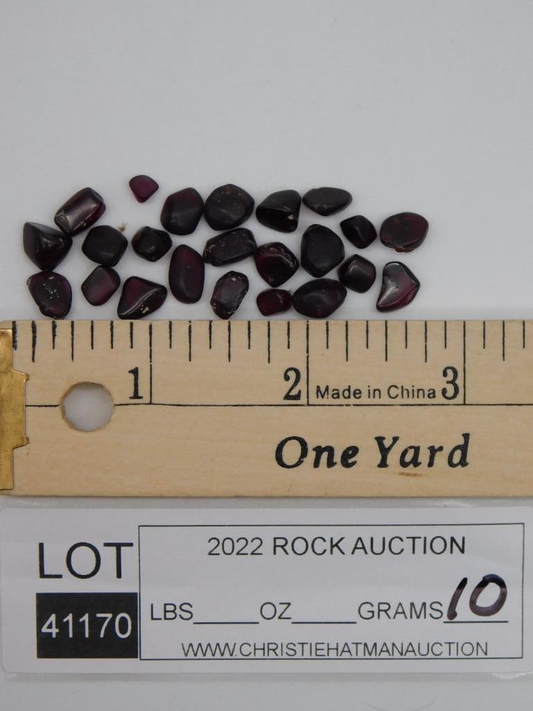 GARNET ROCK STONE LAPIDARY SPECIMEN - 2
