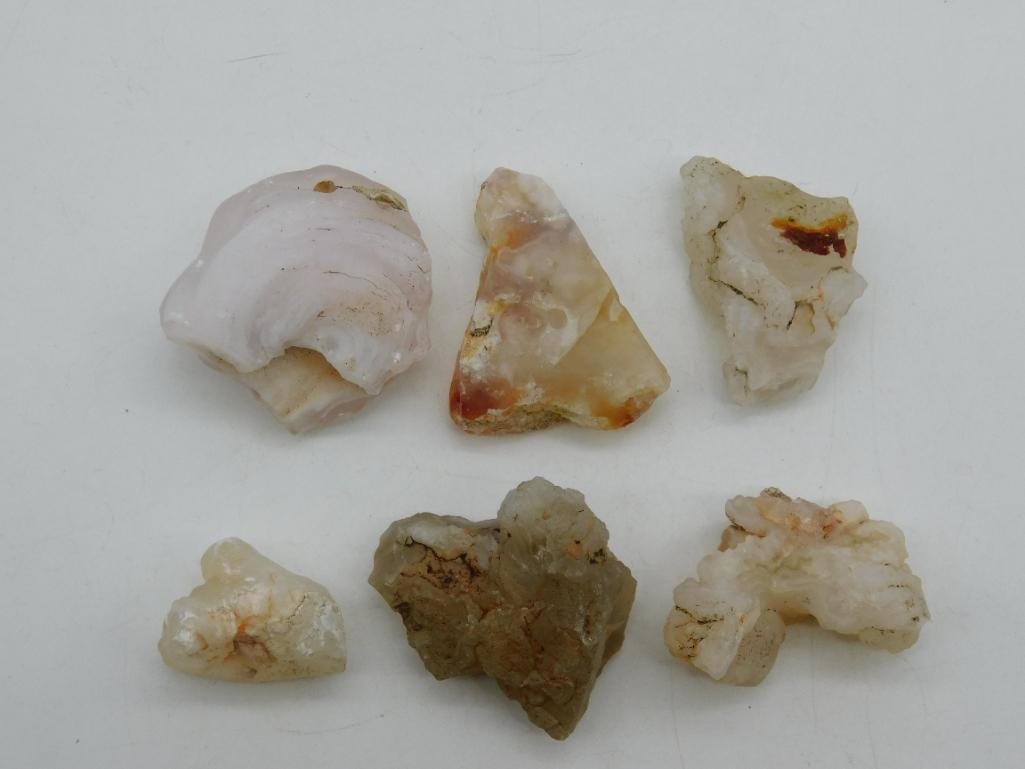 FIRE AGATE ROCK STONE LAPIDARY SPECIMEN: FIRE AGATE ROCK STONE LAPIDARY SPECIMEN