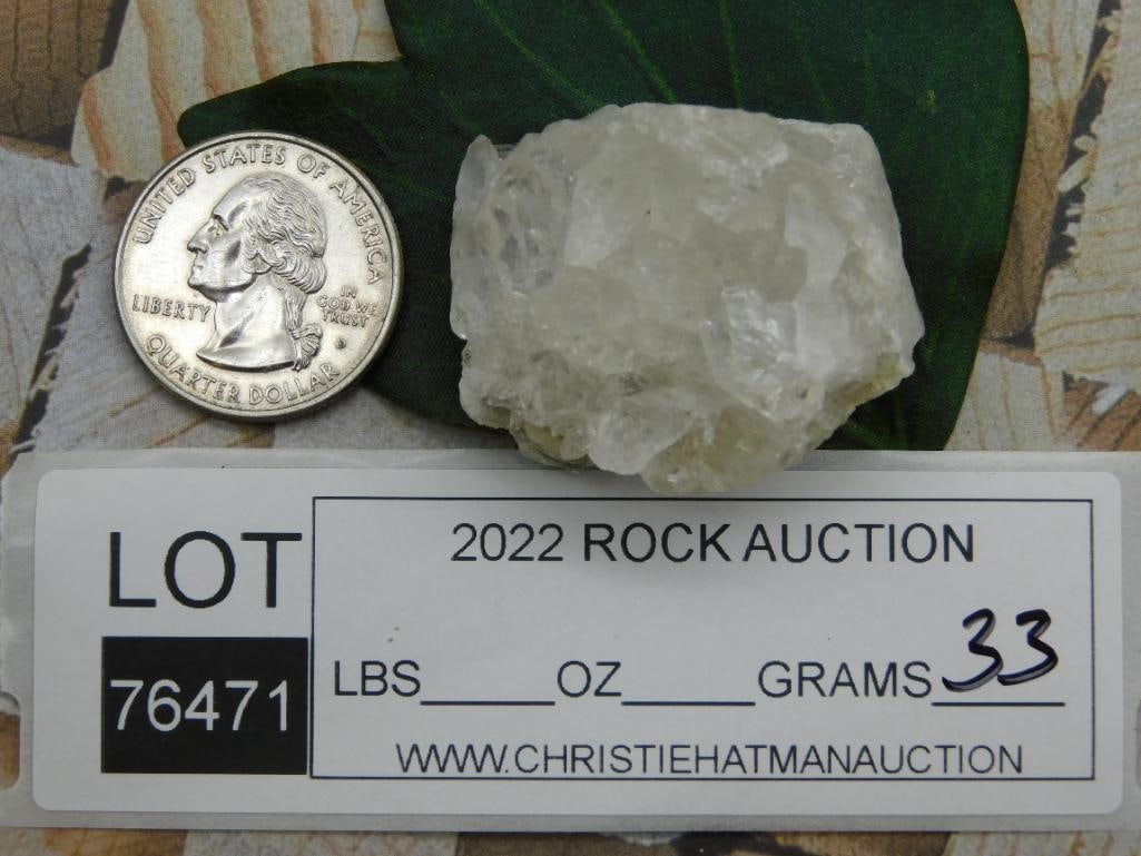 QUARTZ ROCK STONE LAPIDARY SPECIMEN - 2