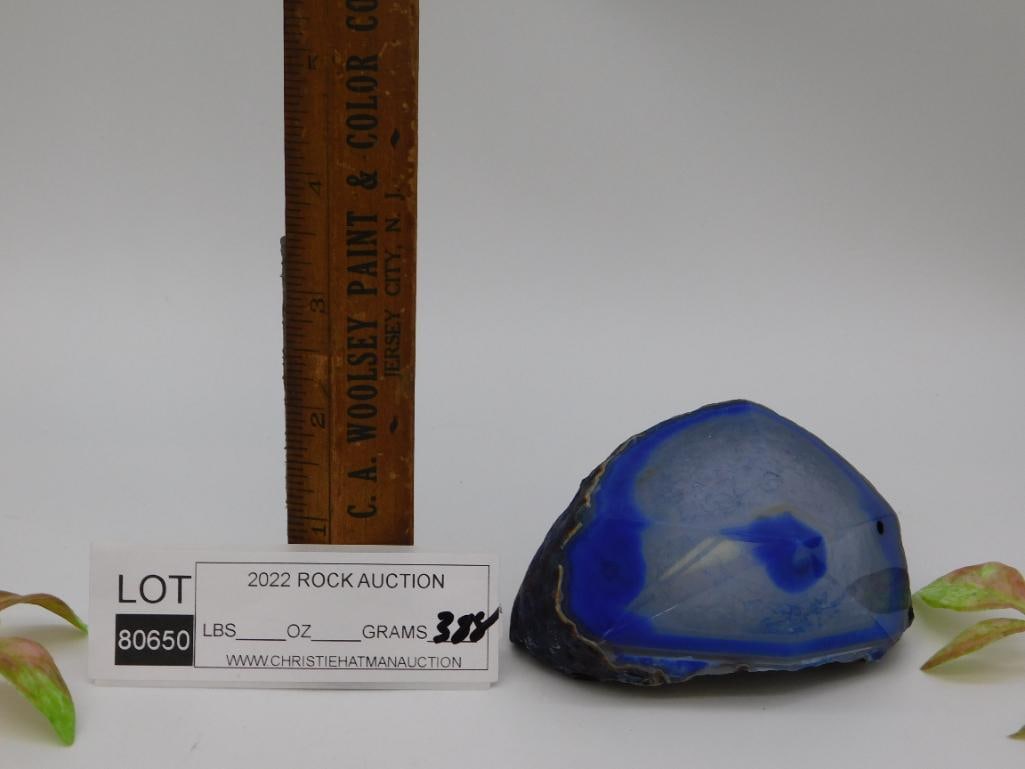 AGATE POINT ROCK STONE LAPIDARY SPECIMEN - 2