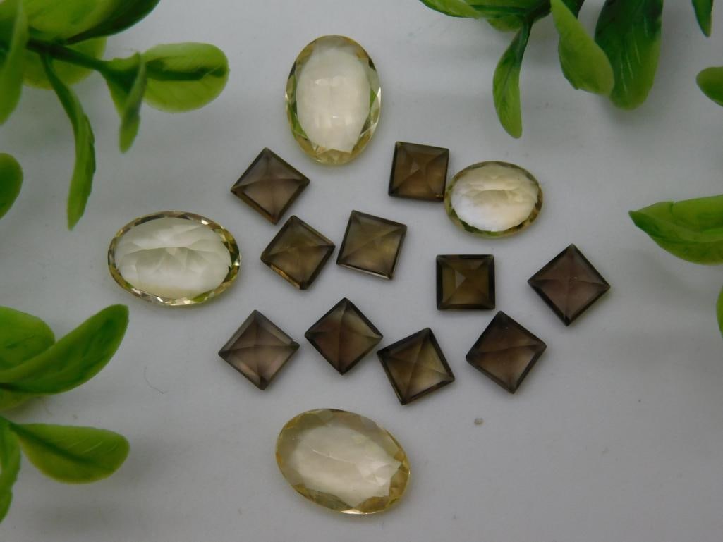 MIXED GEMSTONE LOT ROCK STONE LAPIDARY SPECIMEN: MIXED GEMSTONE LOT ROCK STONE LAPIDARY SPECIMEN