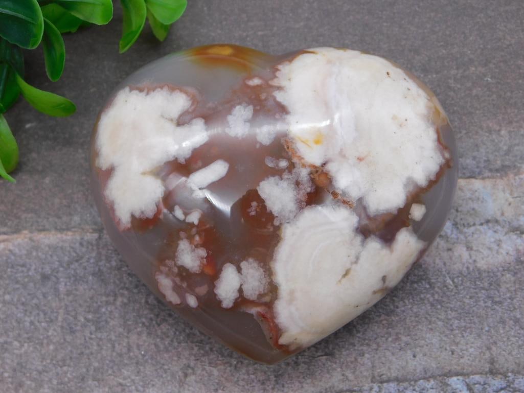 HATMANS FLOWER PETAL AGATE ROCK STONE LAPIDARY SPECIMEN: HATMANS FLOWER PETAL AGATE ROCK STONE LAPIDARY SPECIMEN