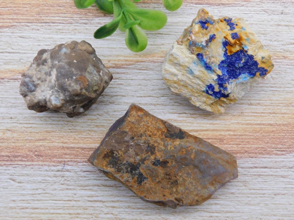 MIXED LOT ROCK STONE LAPIDARY SPECIMEN: MIXED LOT ROCK STONE LAPIDARY SPECIMEN