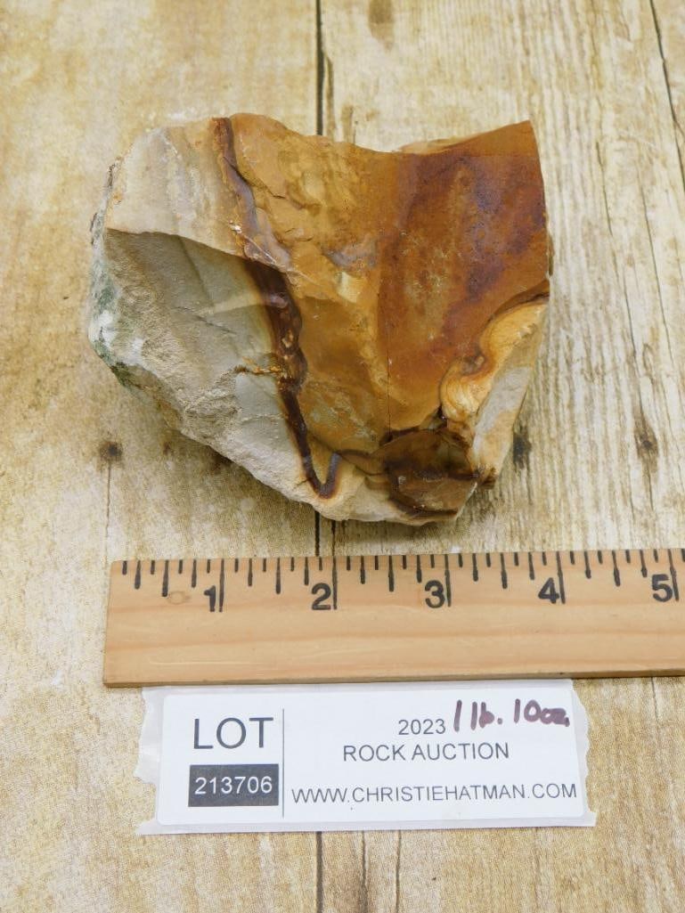 JASPER ROCK STONE LAPIDARY SPECIMEN - 2