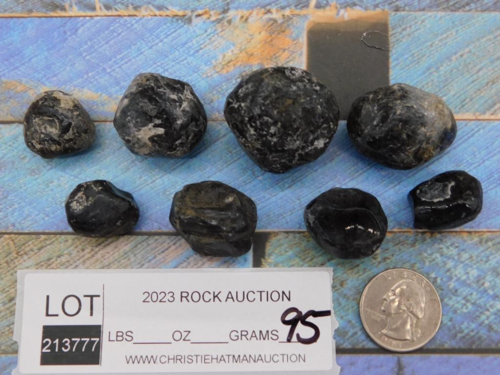 APACHE TEARS ROCK STONE LAPIDARY SPECIMEN - 2