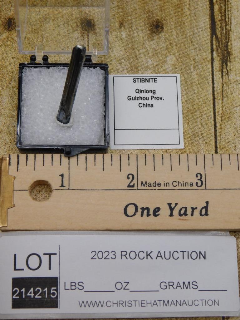 STIBNITE ROCK STONE LAPIDARY SPECIMEN - 3