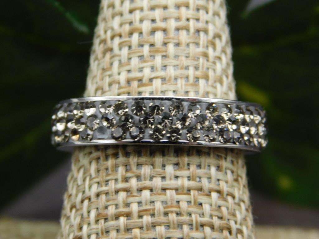 GENUINE STONE RING SIZE 7 - 3