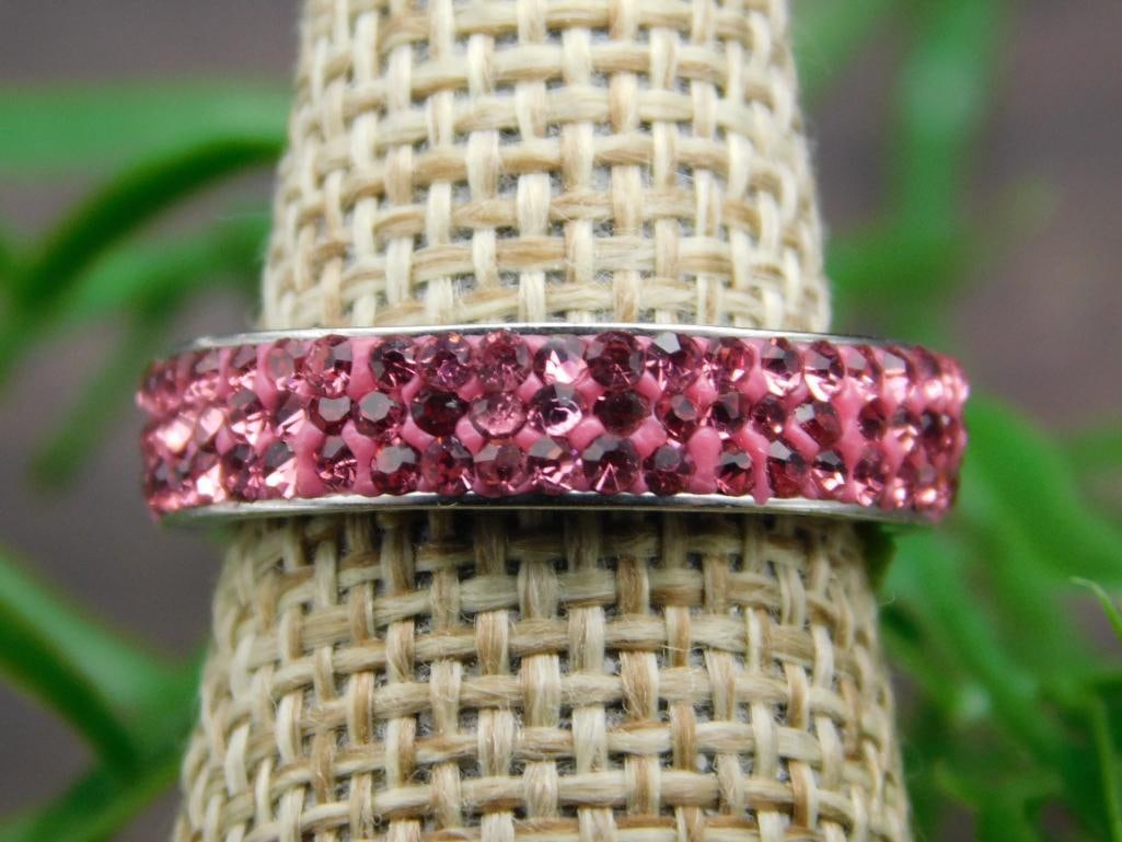 GENUINE STONE RING SIZE 6 - 3