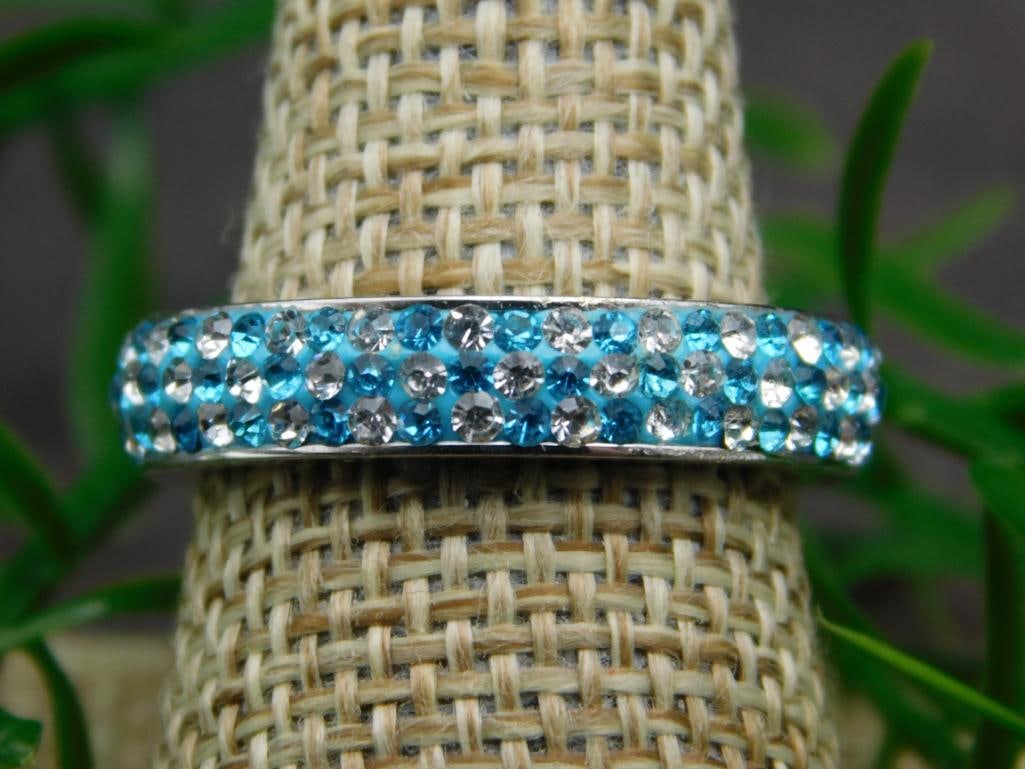 GENUINE STONE RING SIZE 8: GENUINE STONE RING SIZE 8