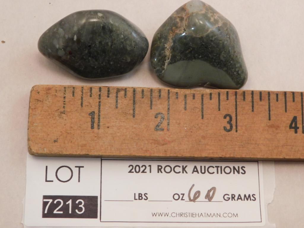 POLISHED ROCK STONE LAPIDARY SPECIMEN - 2