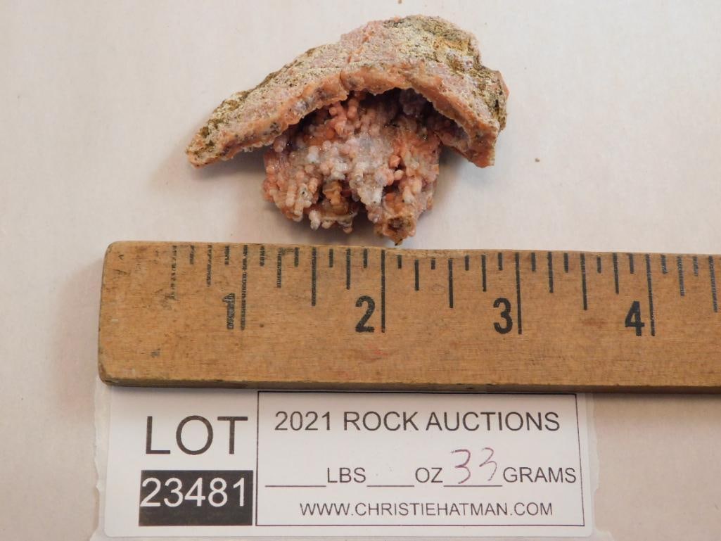 CAVE GEODE ROCK STONE LAPIDARY SPECIMEN - 2