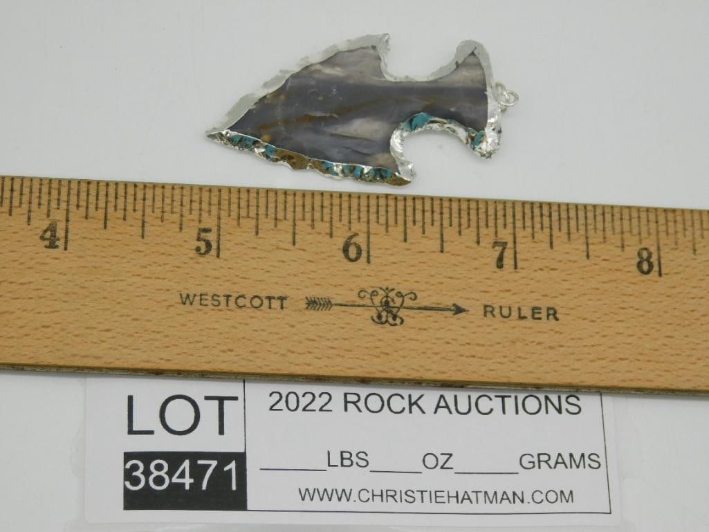 PENDANT ROCK STONE LAPIDARY SPECIMEN - 2